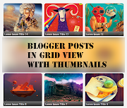 Display Blogger Posts in Grid View with Thumbnails