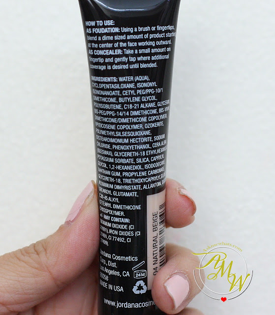 a photo of Jordana Complete Cover Maximum Coverage 2-in-1 Concealer Foundation review