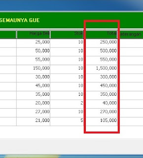 penjumlahan atau perkalian pada stringgrid delphi