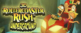 3D Coaster Rush Under Ground