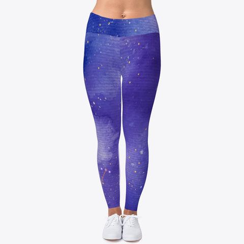 Galaxy Print Leggings For Women