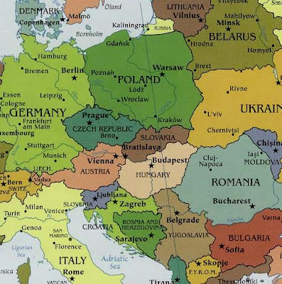 Central Europe Maps