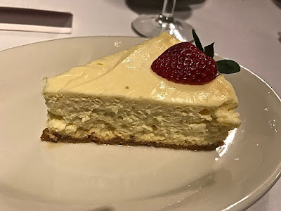 New York, Morton's, cheesecake