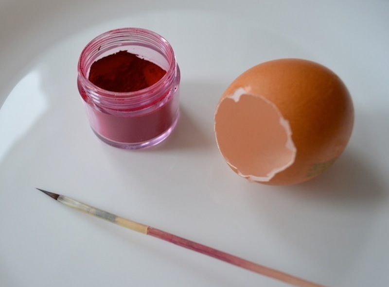 Egg Tempera Movement - Dry Pigment For Egg Tempera, Brush & Egg Shell