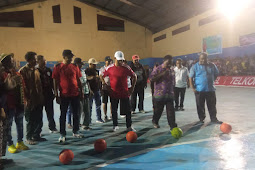 Kadis Kominfo Buka Turnamen Futsal IPPM NTT Kota Sorong 