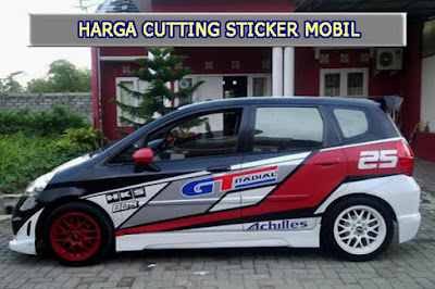 Harga Cutting Sticker Mobil di Makassar Tempat Cutting 