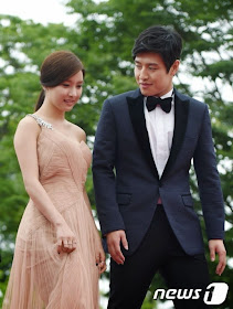 Kim So-eun (Hangul: 김소은, Hanja: 金昭誾) and Kang Ha-neul (강하늘) at the 18th Puchon International Fantastic Film Festival (PiFan) 2014