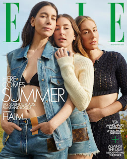 The Haim Elle UK July - August 2023