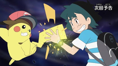 Pokemon Sol y Luna Capitulo 54 Temporada 20 Brilla Superpulsera Z, un súper potente rayo de 10.000.000 voltios