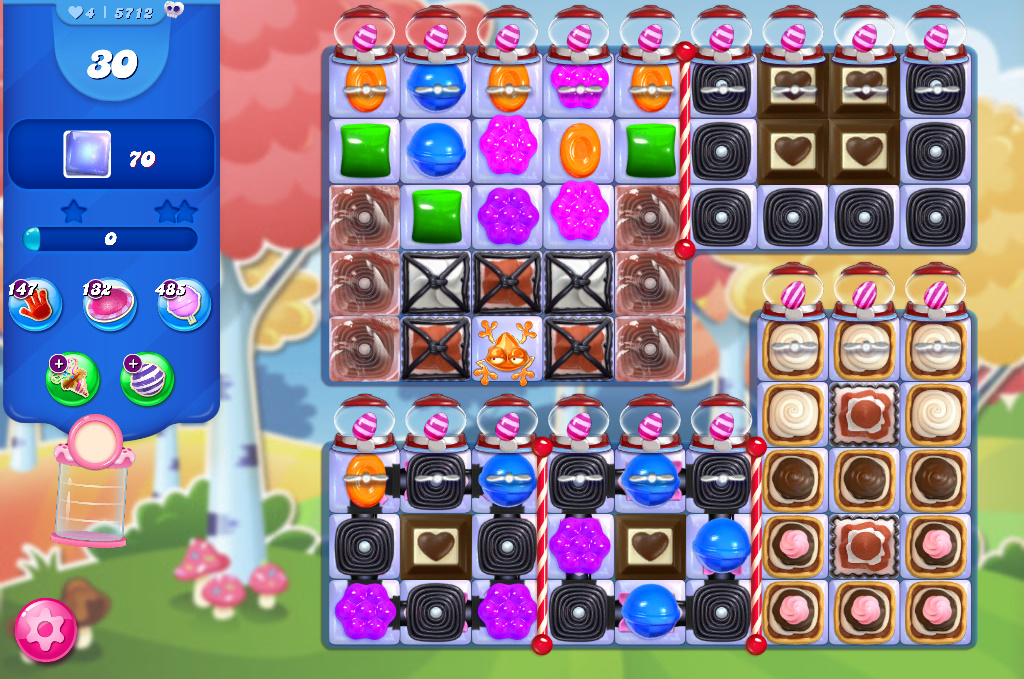 Candy Crush Saga level 5712