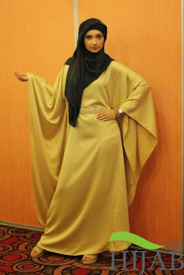 20001-Contoh Baju Muslim Kaftan Wanita Cantik