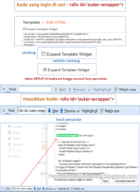 Panduan Template Blog