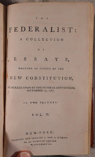 Title page to Volume 2 of The Federalist.