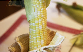 Corn on Cob in Husks for Microwave Bliss-Ranch.com