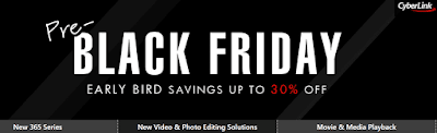 Cyberlink Black Friday discount coupon codes, rabatt