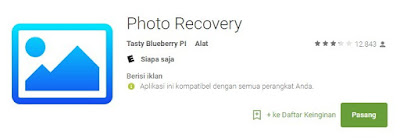 Aplikasi Photo Recovery