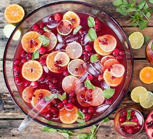 Christmas Day Punch #drinks #cocktails