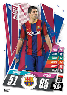 Topps Match Attax 2020-2021 FC Barcelona Set