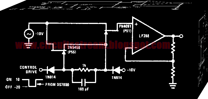High Frequency Analog Switch Circuit Diagram