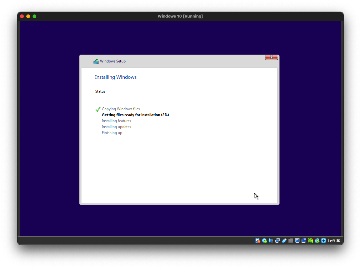 Cara Install Windows 10 di VirtualBox - Proses instalasi Windows 10
