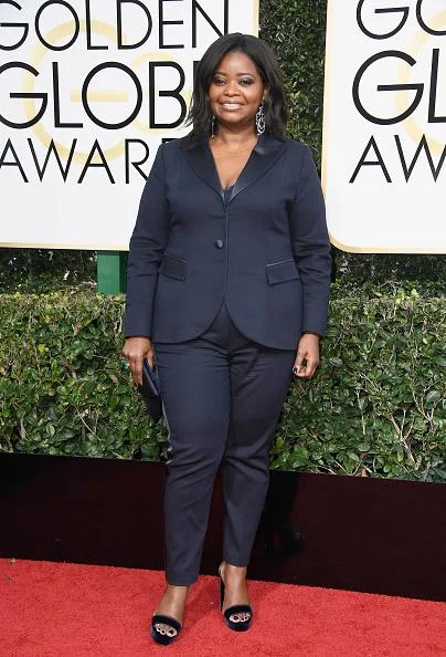 Octavia Spencer 2017 Golden Globes