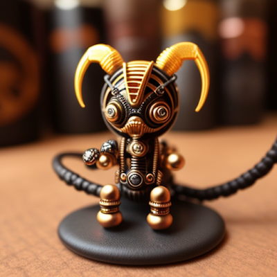 Steampunk Scorpion Statue Miniature 3D amazingwallpapersa blogspot com (1)