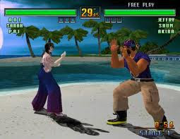 Virtua Fighter 3 Team Batlle screenshot 1