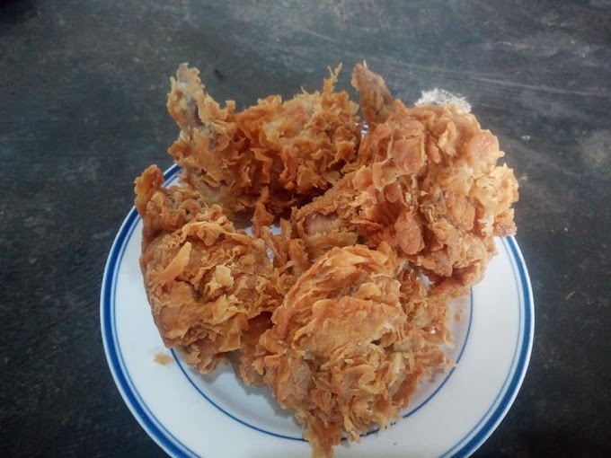 Resep  Ayam Crispy Keriting dan Renyah