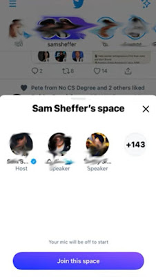 twitter spaces,clubhouse for android,clubhouse app,twitter update,audio apps, ,غرف الدرشة في twitter,