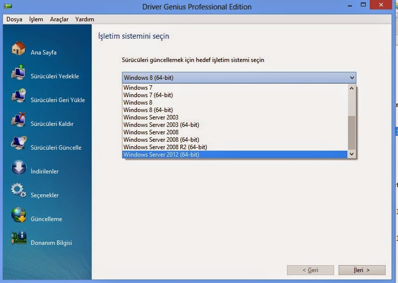 Driver Genius Professional Full Türkçe İndir