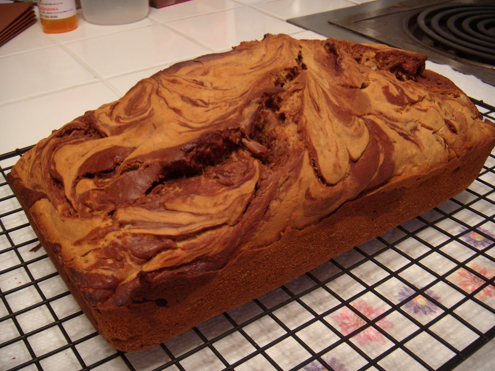 Marbled Chocolate Banana Bread