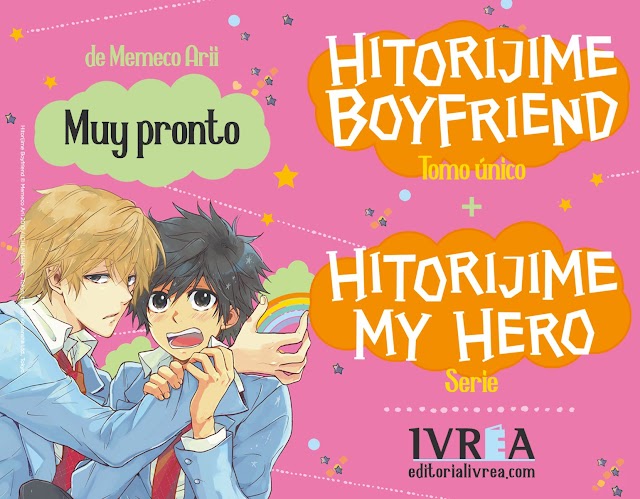 Ivrea publicará Hitorijime Boyfriend y Hitorijime my hero