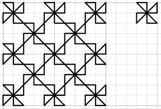 whirligig free blackwork fill pattern