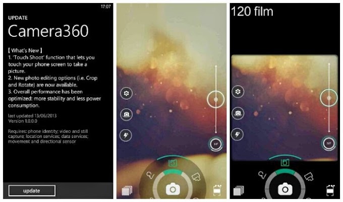 Camera360Pro ya está disponible para los usuarios de Windows Phone   .