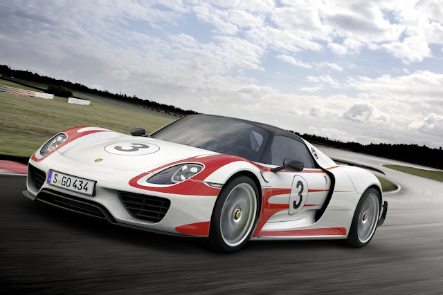 Porsche 918 Spyder - Weissach Package