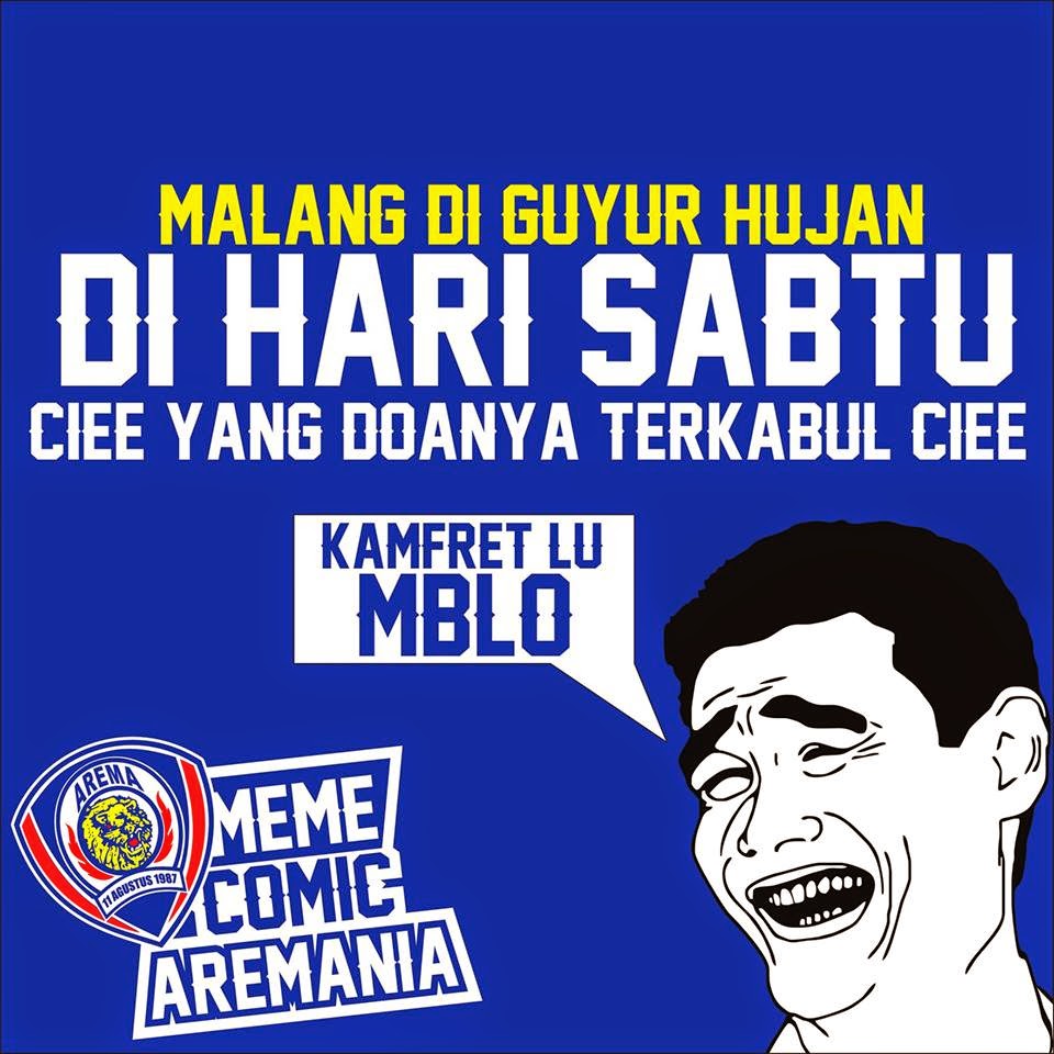 Download Gambar Meme Arema Medsos Kini