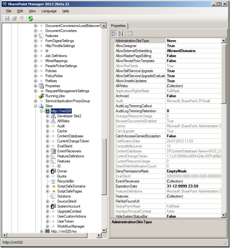 ViewFull SPM2013Beta2