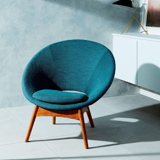 Maximize comfort in teal chair