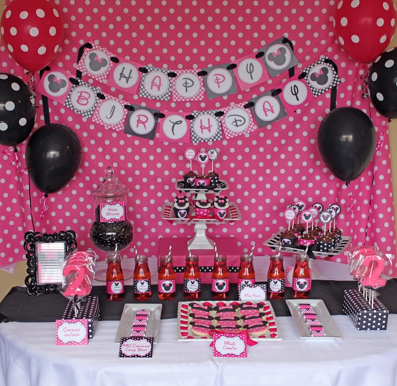 New Inspiration 49+ Party Decoration Minnie Mouse