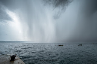 Wetterfotografie Gewitterzelle Kroatien Mala Duba Zivogosce Olaf Kerber