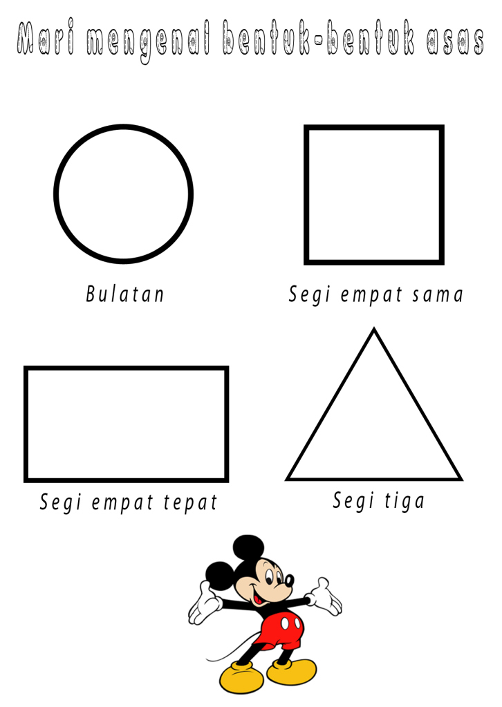 Bentuk bentuk asas 2 dimensi SUKATAN DAN GEOMETRI