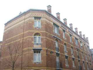 Edificio Art Nouveau en Les Marolles, Bruselas