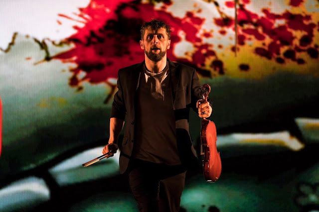 Donnacha Dennehy: The Second Violinist - Aaron Monaghan - Landmark Productions and Wide Open Opera - (Photo Patrick Redmond)