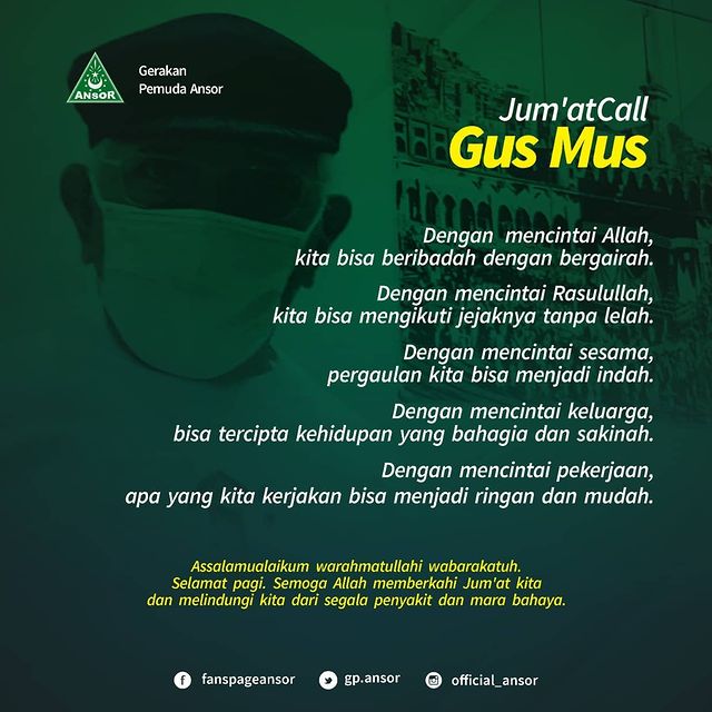 Gus Mus - Karena Cinta Semua Terasa Mudah