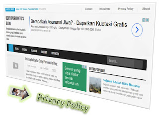 Privacy Policy for Dody Purwanto's Blog