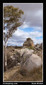 Pejar Creek NSW, Landscape pic with Rocks and Tree crop 2