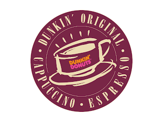 Logo Dunkin Donuts Cappuccino Vector Cdr & Png HD