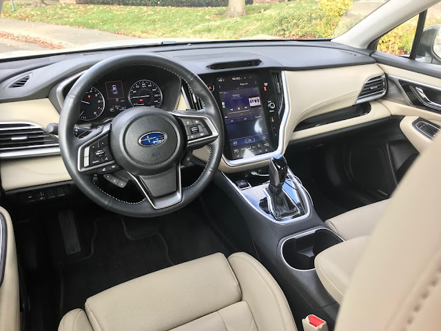 Interior view of 2020 Subaru Legacy Limited