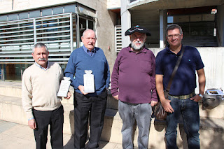 Premiados en la exposición filatélica en Barakaldo