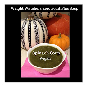 Weight Watcher zero point spinach soup